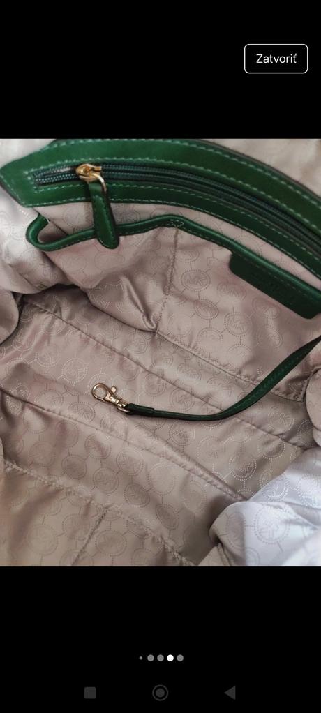 Dámska kožená kabelka, michael kors