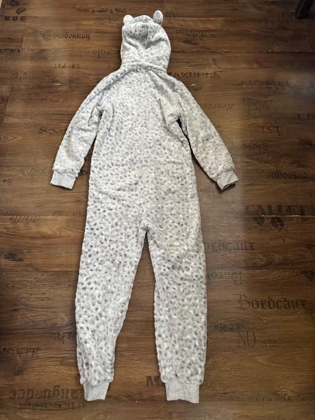 Hebké zvieratkové pyžamo / oversl 8-10rokov, lindex,134