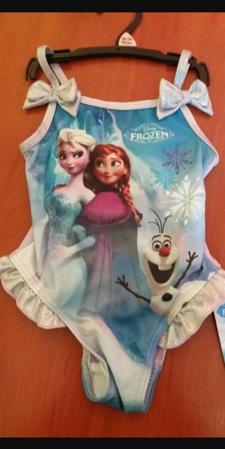 Dievčenske plavky s elzou disney 92, disney,92