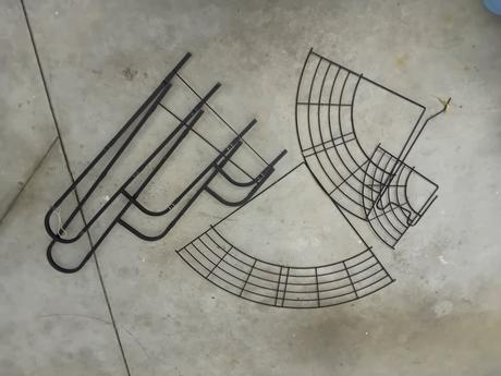 Skladací stojan na kvety, 