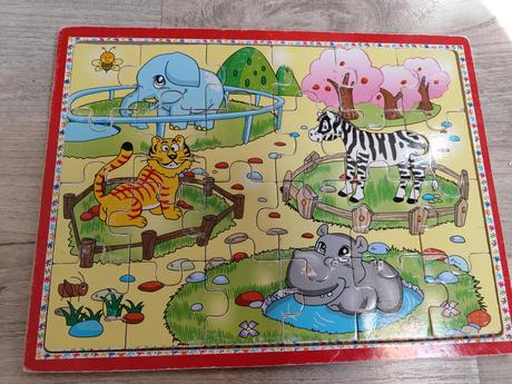 Drevené puzzle, 