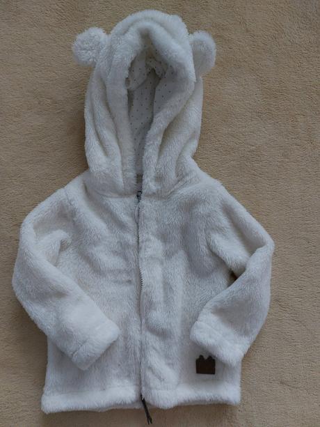 Biela hunata mikinka, tesco,68