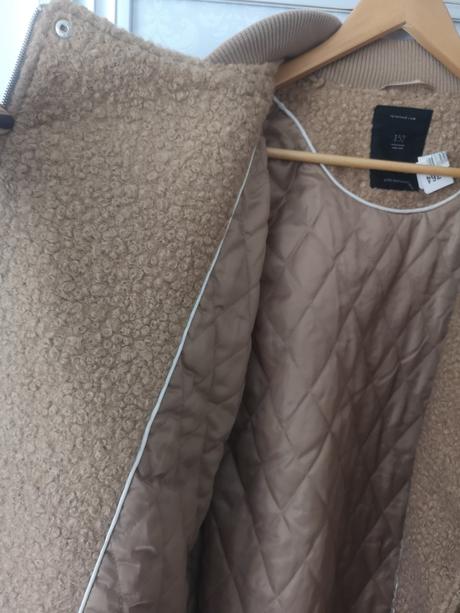 Dievcensky kabat zatepleny 152cm, reserved,152