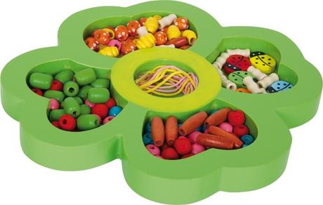 Small foot navliekací box kvetinka,