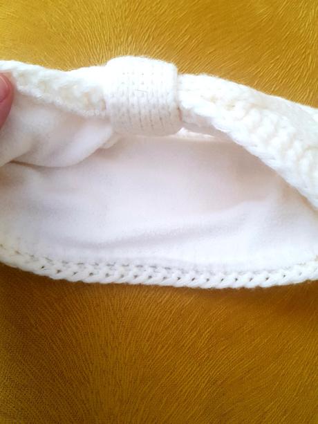 Zateplena celenka biela, 