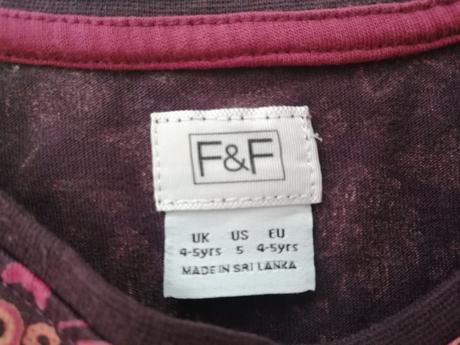 Dievčenské šaty, f&f,110