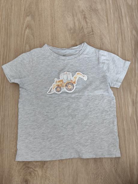 Pískacie tričko h&m 110/116, h&m,110