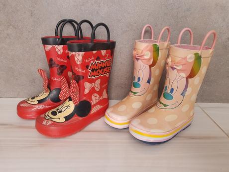 2x detské gumáky minnie 25, 25