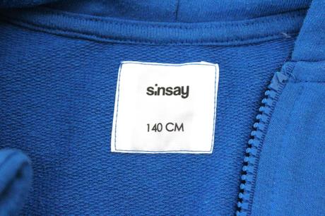 Mikina modrá, sinsay,134