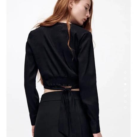 Zara top blúzka, zara,s