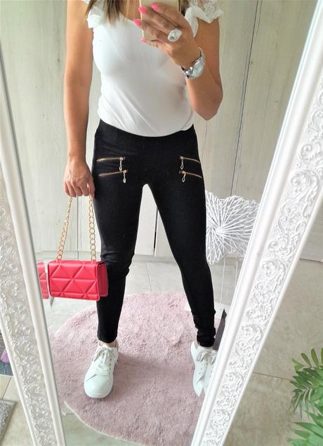 Džegínsy zlaté zipsy-m, m