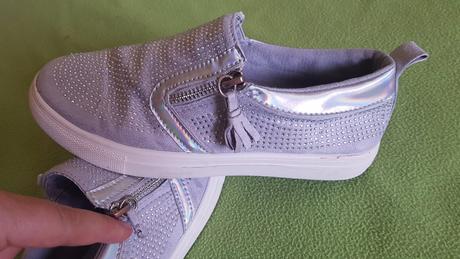 Tenisky s kamienkami trblietavé, 36