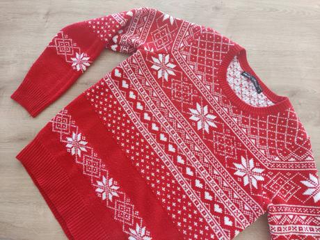 Sveter zimný vzor, new yorker,m