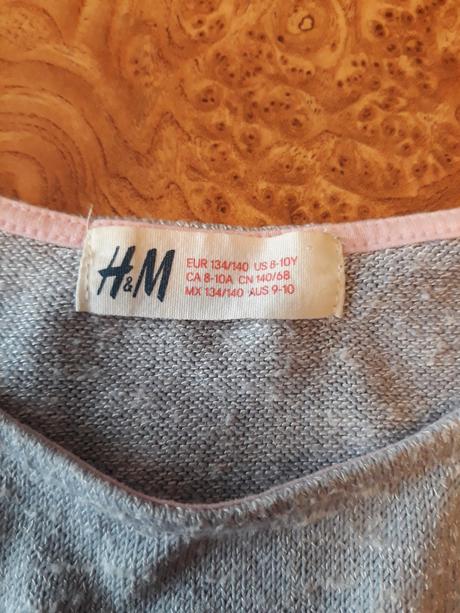 Teplý pulóvrik, h&m,134