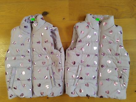 Dievčenské vesty 134/140 h&m, 134