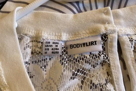 Tričko - top s čipkou bodyflirt v. 42, bonprix,42