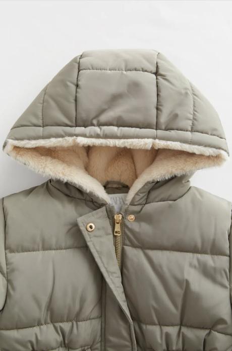 Nádherná prešívaná bunda značky zara, pc 46 eur, zara,140