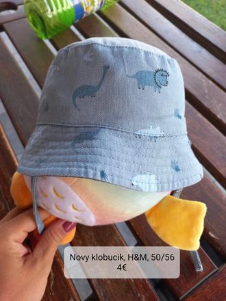 Novy klobucik, h&m, 50/56, h&m,50