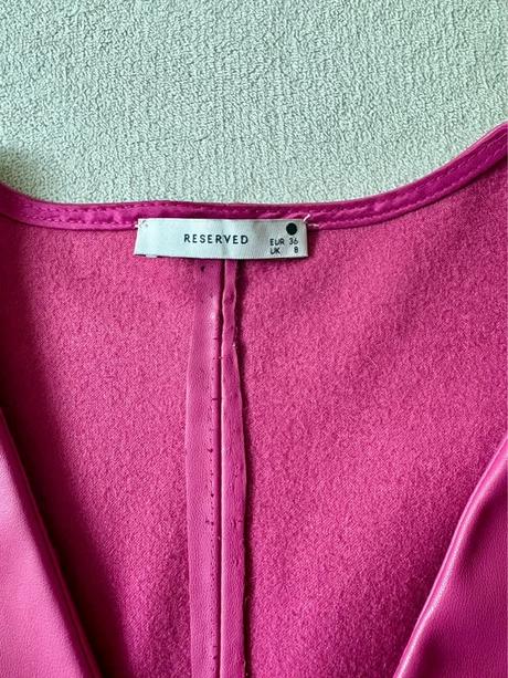 Koženkové šaty reserved, reserved,s