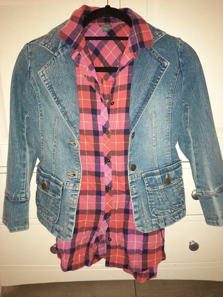 Riflíkové sako a košeľa next, next,134