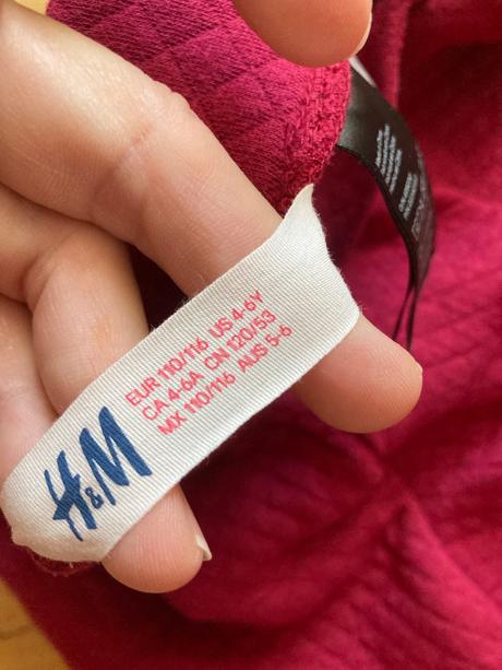 Sukňa 110/116, h&m,110