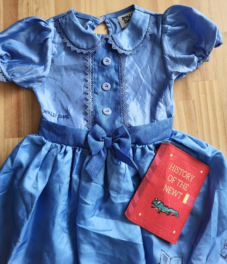 Karnevalové šaty roald dahl na 3-4 roky, 