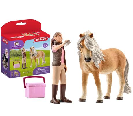 Schleich 41431 kobyla koňa islandského s ošetrovat,