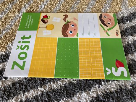 Zošit š- zošit s pracovnými listami na matematiku, 