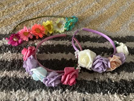 Kvetinkové čelenky 110/128, lindex