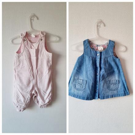 Šaty, nohavice, 50–62