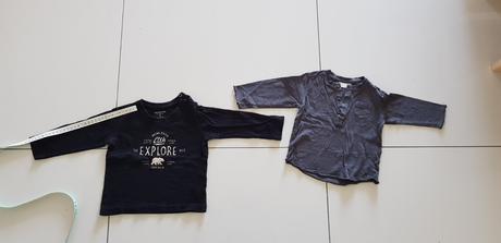 Tricko s dlhym rukavom 2kusy, 74