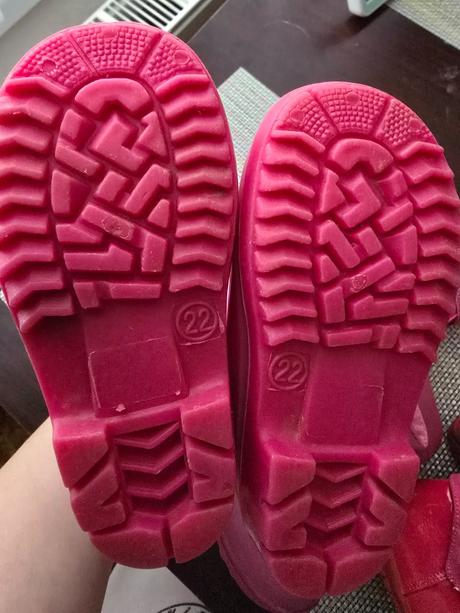 3x ružové čižmičky, 21