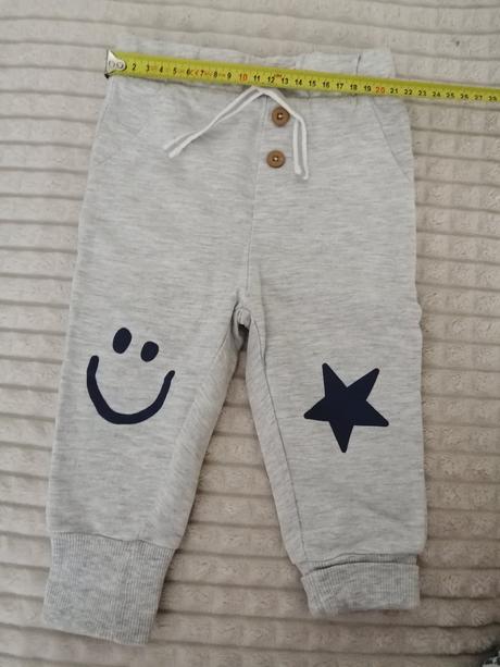 Tepláky spolu 80-86,len oprate, f&f,80