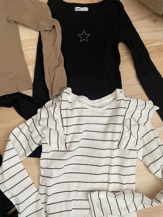 Dievčenské trička veľ.146/152, h&m,146