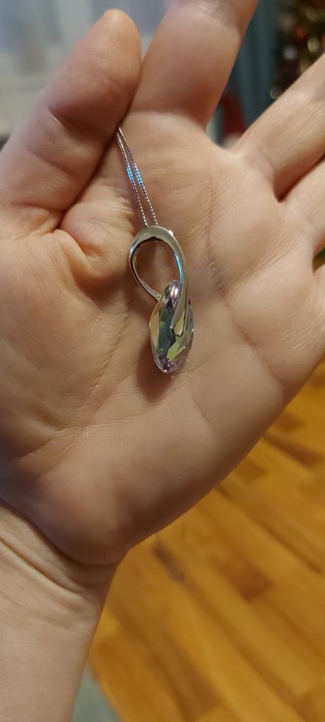 Náhrdelník preciosa z krištáľu,