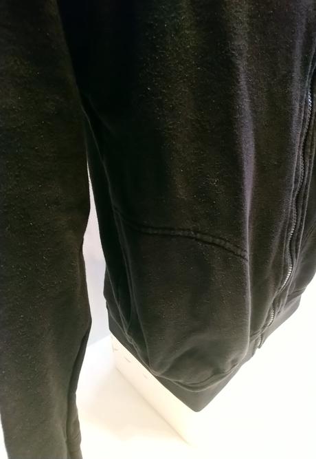 Pánska čierna mikina na zips, jrc, s