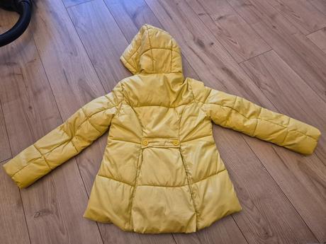 Prechodna krasna bunda 7/9 rokov, benetton,134