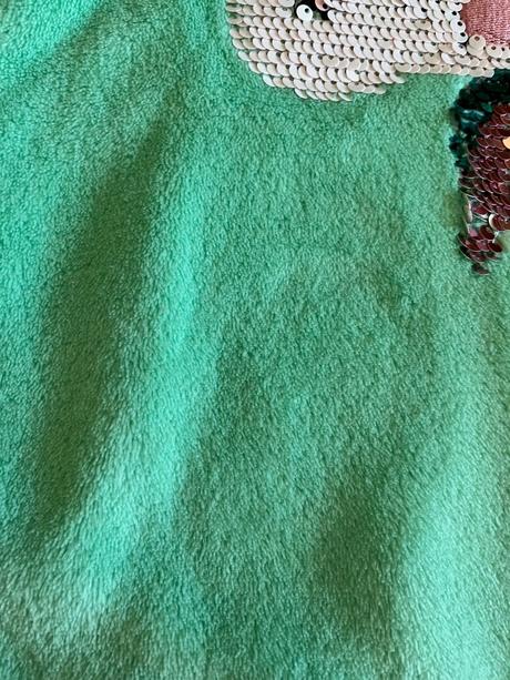 Teplá chlpatá mikina s jednorožcom premieňacím, kiki&koko,128