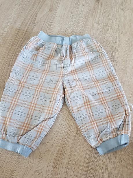 Podšité nohavice 6-9mesiacov, tulec trend,74