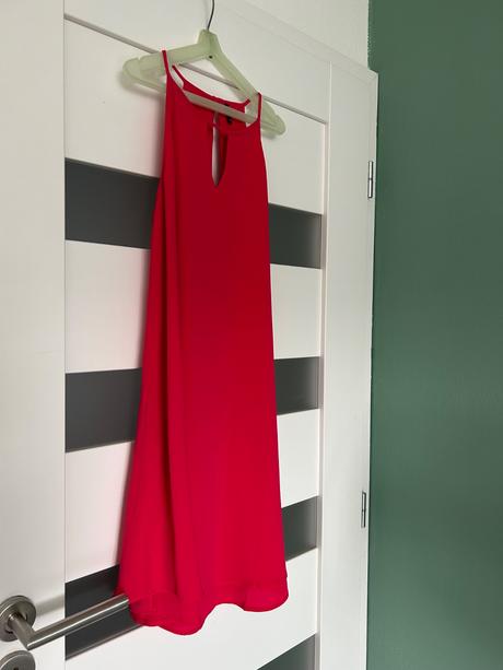 Červene saty, only,m