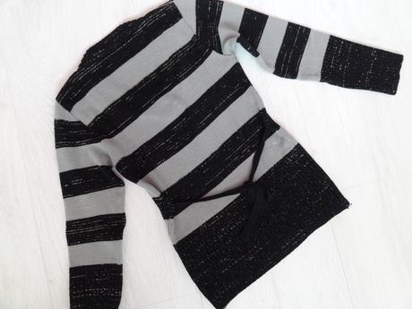 Pásikavý pulover, m