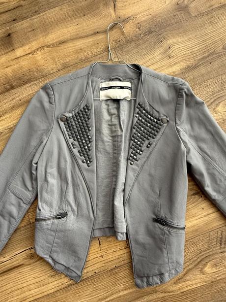 Koženkova bunda, topshop,s