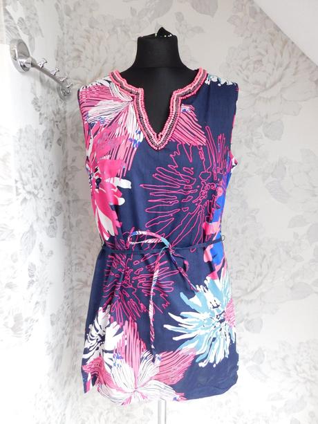 Pekne letne saty/tunika, george,40