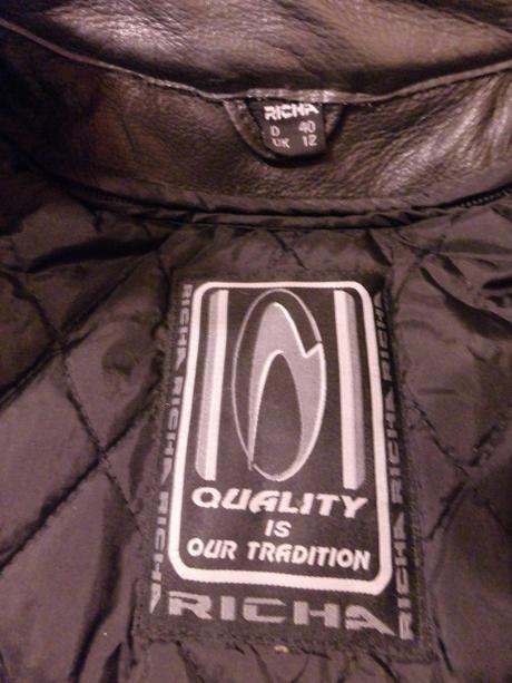 Moto kožená bunda, s