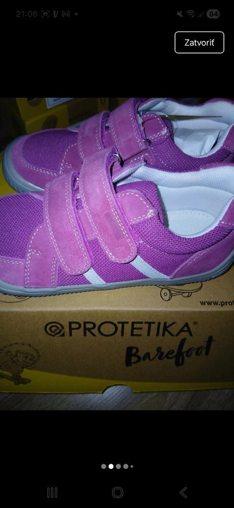 Nové ptotetika barefoot topánky, protetika,35