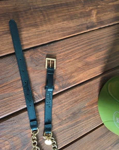 Ralph lauren kožený luxusný opasok s-m, ralph lauren