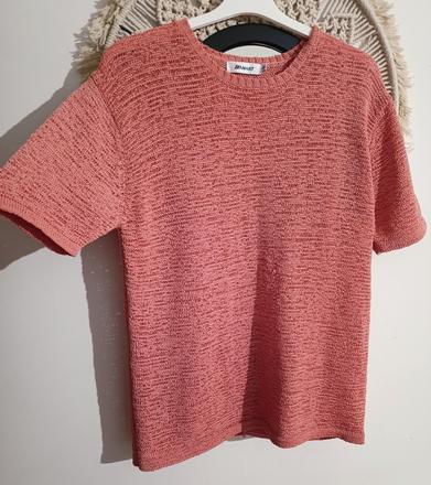 Sveter s krátkym rukávom damart, xxl