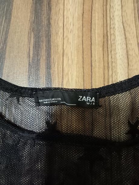 Sietovany crop top, zara,xs