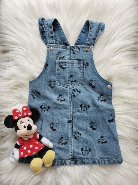 Riflové šaty na traky minnie, disney,86