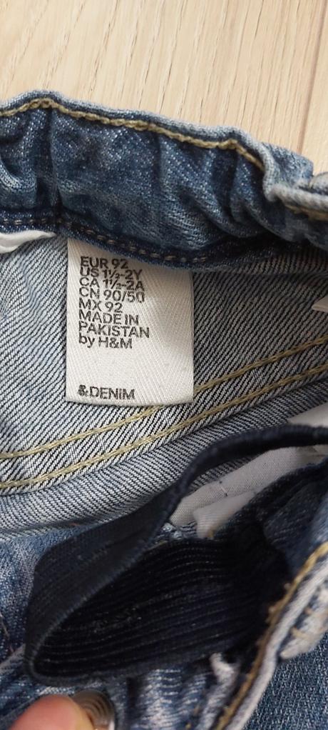 Kraťasky denim, h&m,92
